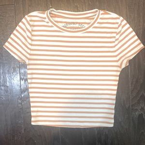 Aeropostale seriously soft baby tee cropped crew